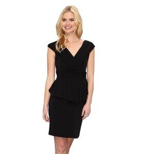 Jessica Simpson | Black Peplum Dress | Size 2